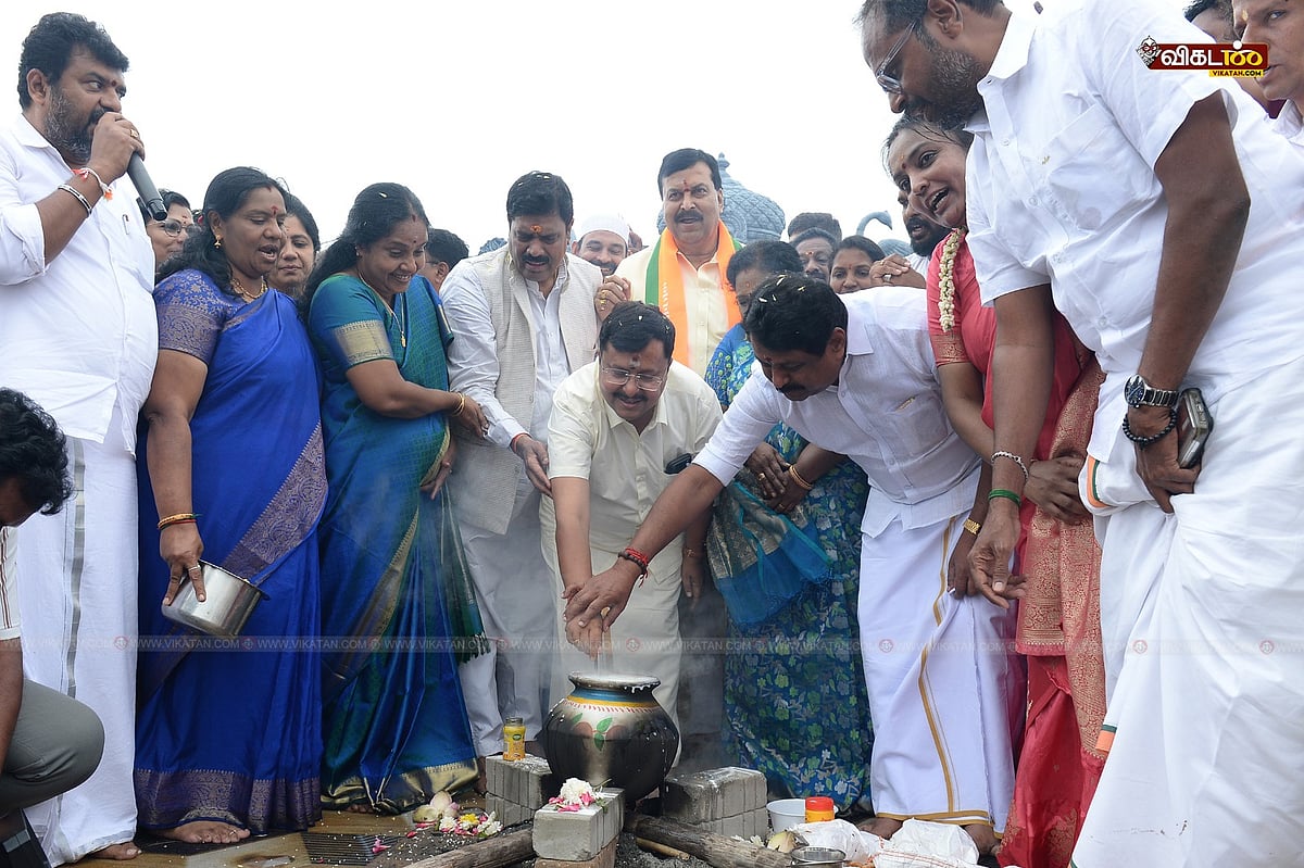 `இரட்டை இலை' பானை; நயினார் செயலால் அண்ணாமலை ஷாக் - கோவை பாஜக பொங்கல் விழா ஹைலைட்ஸ்!