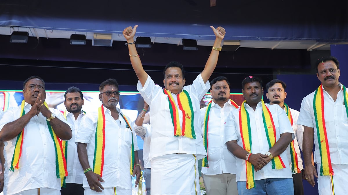 `பாண்டிச்சேரி மக்களின் குரலாக நமது மக்கள் முன்னேற்ற கழகம் ஒலிக்கும்' - பி.எல்.ஏ.ஜெகநாத் மிஸ்ரா