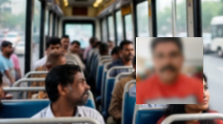 'பஸ்ஸில் தவறான நோக்கத்துடன் தொட முயன்றார்' - இளம்பெண்ணின் வீடியோ; தற்கொலை செய்த நபர்