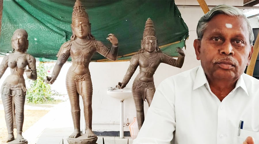 சிற்பக்கலையில் 50 ஆண்டுக்கால அர்ப்பணிப்பு; பத்ம ஶ்ரீ விருது பெறும் ராஜா ஸ்தபதி! 