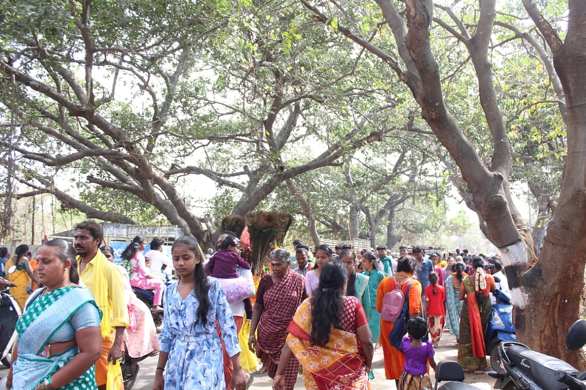 தைப்பூசம்: 'வேலும் மயிலும் பறபறக்க' - மருதமலை முருகன் திருக்கோயிலில் குவிந்த பக்தர்கள் | Photo Album