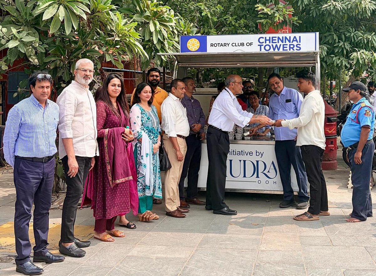 அக்ஷயம் 365 திட்டத்திற்காக ₹10 லட்சம் நிதி - வழங்கினார் ரமேஷ் ஸ்ரீநிவாசன், CEO, Agilysys Inc.,USA 