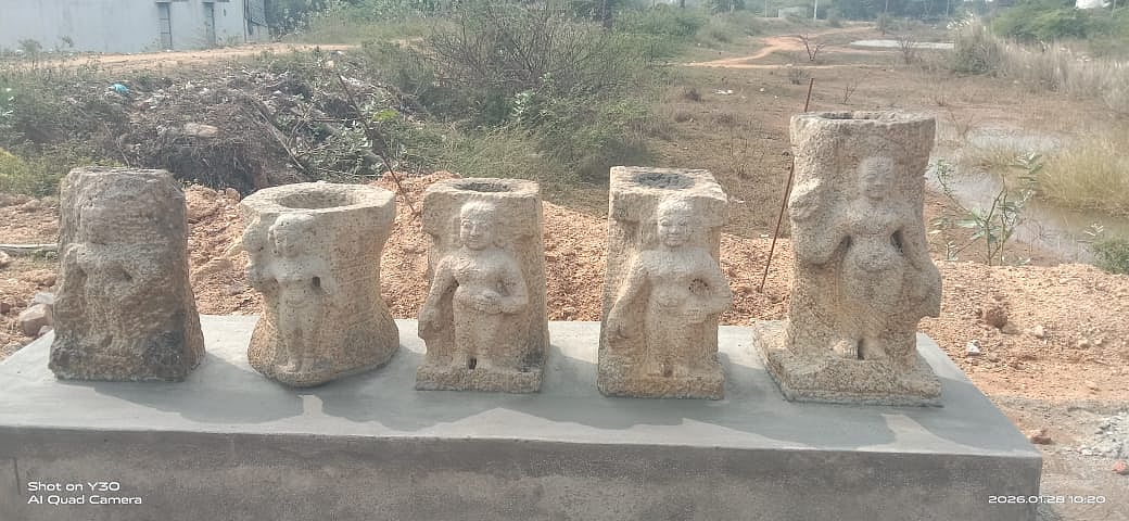 புதுக்கோட்டை: 'தொண்டைமான் சிலையும், அவர் அமைத்த கோயிலும்!' - தொல்லியல் ஆய்வாளர்கள் கண்டெடுப்பு