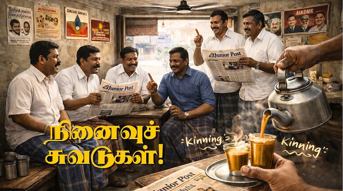`வீடுகளில் தேநீர் தயாரிக்கப்பட்டாலும்.!' அரசியலை வளர்த்த டீ கடைகளும் கட்சிப் பத்திரிகைகளும்! | EP 4