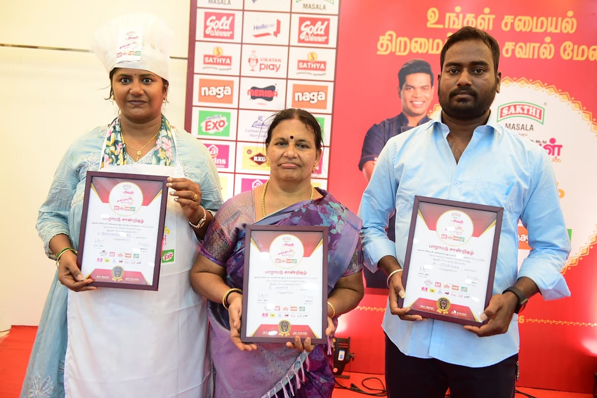 விழுப்புரம்: அணிவகுத்த பாரம்பர்ய உணவுகள்; சமையல் சூப்பர் ஸ்டார் போட்டியில் மகுடம் சூடிய மூவர்!