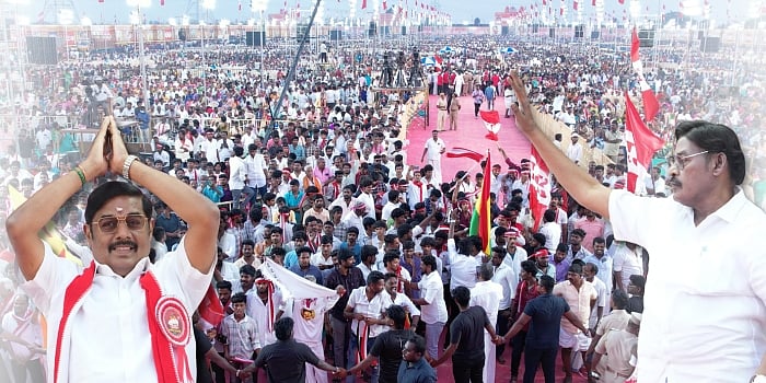 ஐஜேகே 4-வது மாநில மாநாடு! - வேப்பூரில் திரண்ட தொண்டர்கள்!