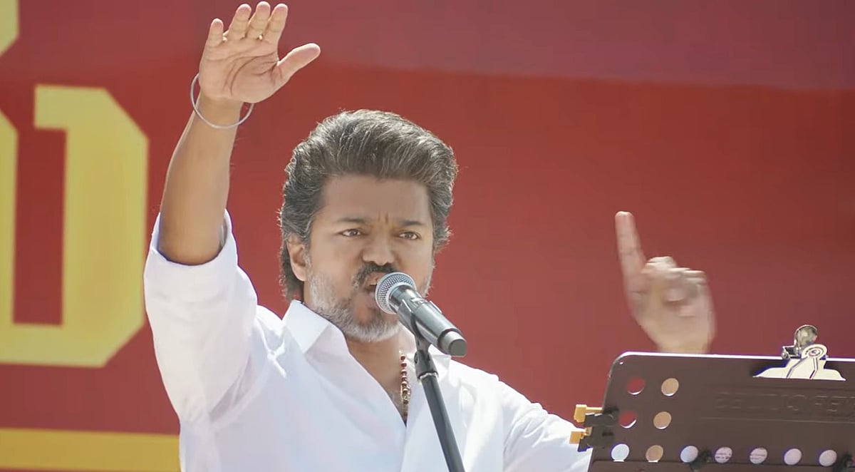 TVK: ``விஜய்யே வீட்டை விட்டு வெளியே வா'என்கிறார்கள்; என் வீடு எங்கே இருக்கிறது தெரியுமா?' - விஜய் காட்டம்