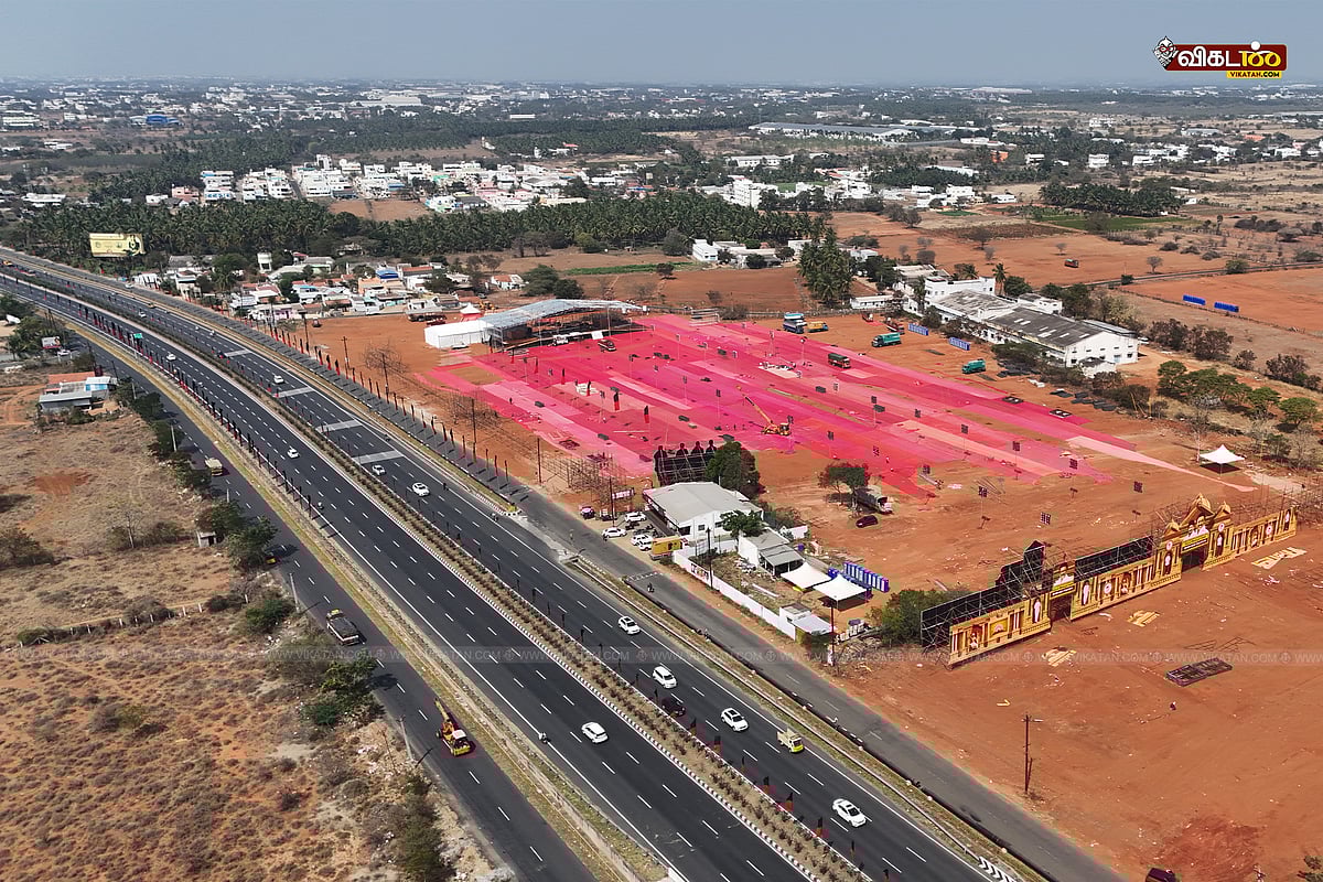 கோவை: திமுக இளைஞரணி மேற்கு மண்டல மாநாடு... ஏற்பாடுகள் மும்முரம்! - Photo Album