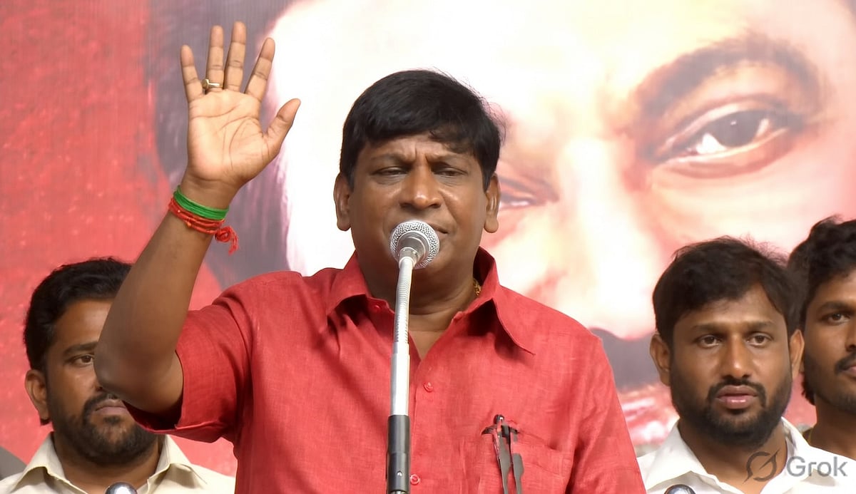 ``இங்கே ஒரு கூட்டம் `திமுகவை அழிக்க வேண்டும்' என கத்திக்கொண்டிருந்தது;  அவர்கள்.!