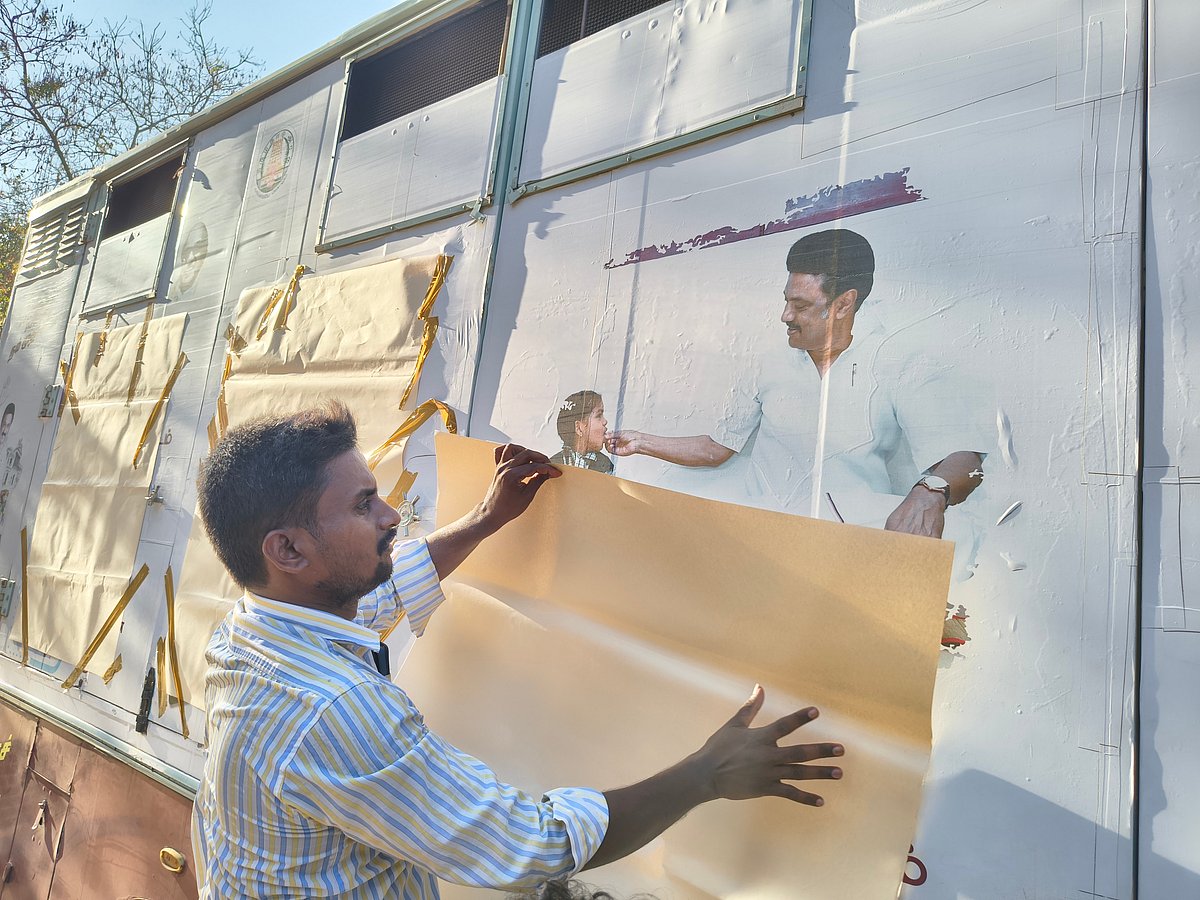 நெல்லை:  மறைக்கப்படும் முதல்வர் ஸ்டாலின் படங்கள்! உடனடியாக அமலுக்கு வந்த தேர்தல் விதிகள்!