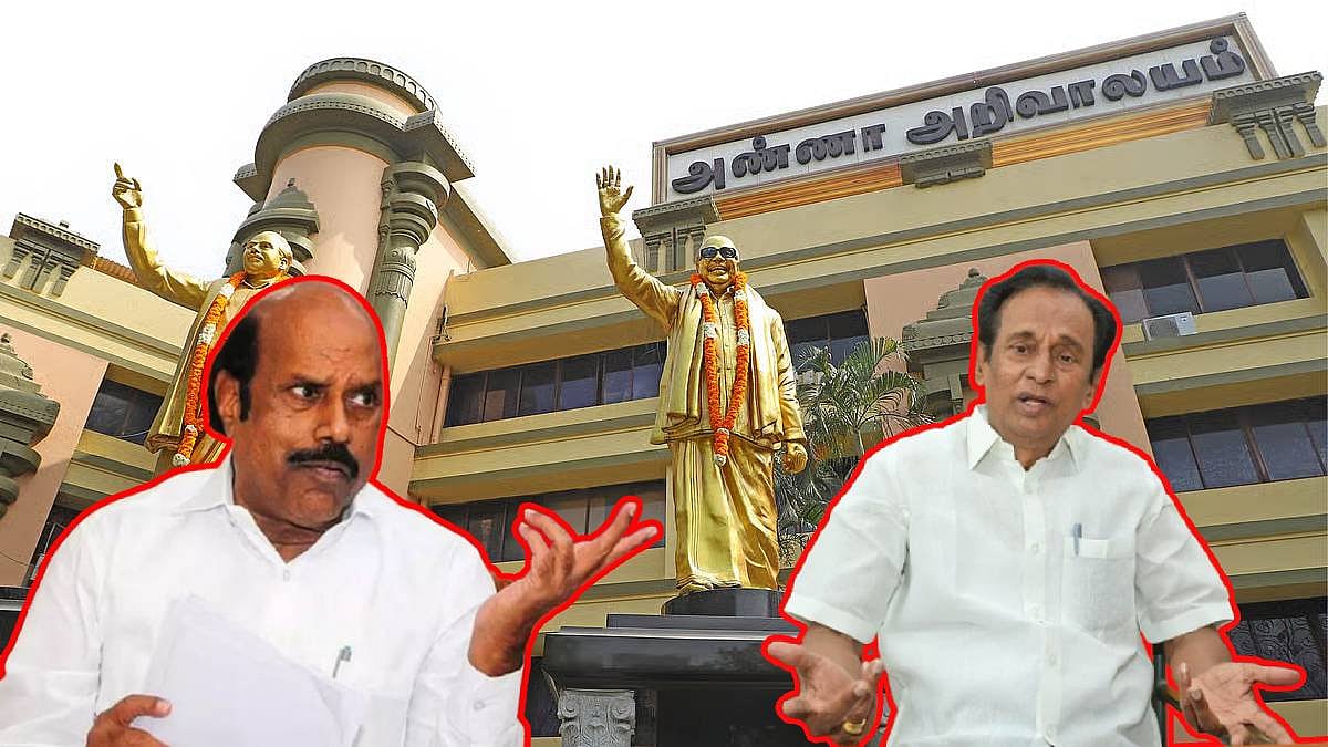 எ.வ.வேலு ஸ்கெட்ச் ; வளைத்து இழுக்கும் அறிவாலயம் - நழுவும் செம்மலை!