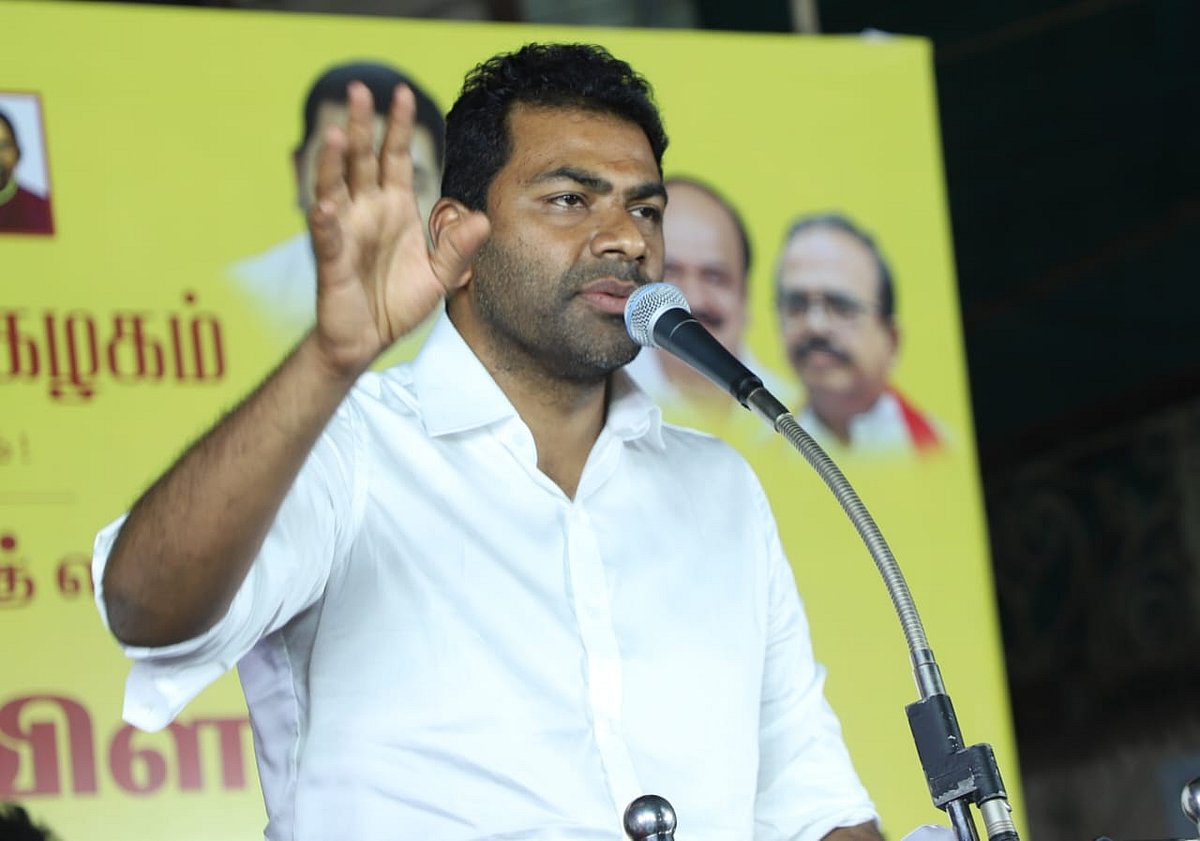 கரூரில் 'ஜனநாயகன்' பட ஷூட்டிங் நடத்தினோமா? - ஆதவ் அர்ஜுனா விளக்கம்