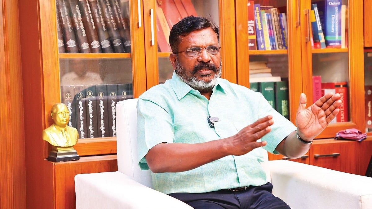 ''என்னுடைய நிலைப்பாட்டைத் தள்ளி வைக்கிறேன்; காட்டுமன்னார்கோவில் தொகுதியில் ஜோதிமணி போட்டி!': திருமா!
