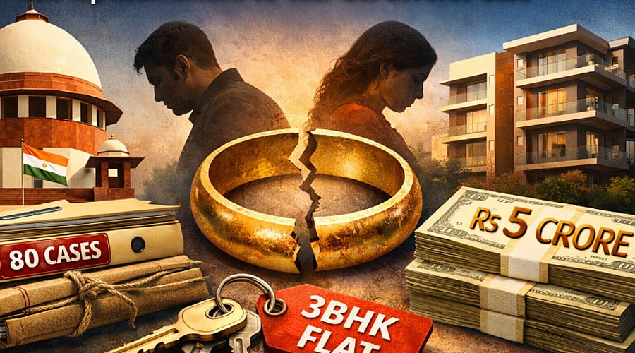 ரூ.5 கோடி ஜீவனாம்சம்; 80 வழக்குகள்; மனைவியின் 10 ஆண்டு போராட்டம் - பிரிவு 142-ஐ பயன்படுத்திய கோர்ட்!