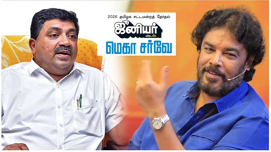 ஜூ.வி மெகா சர்வே: `பி.டி.ஆர் vs சுந்தர்.சி' போட்டி களம்! - சிவகங்கை, மதுரை, தேனி மாவட்டம் யாருக்கு?