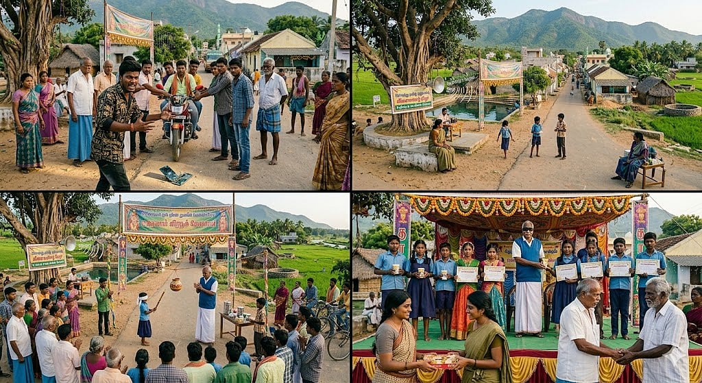 உடைந்த பகையும், உதிர்ந்த அன்பும் - ஈகோ வென்ற சித்திரைத் திருவிழா!