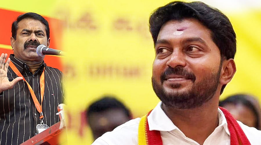 காரைக்குடி: கிண்டலுக்கு பதில் `வெற்றி' ; மாங்குடி, சீமான் என வலுவானவர்களையே வீழ்த்திய பிரபு யார்?