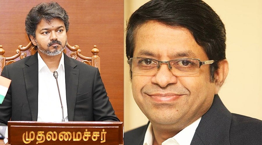 சட்டசபையில் `ராஜகுரு' விவகாரம் : ரதன் பண்டிட்  நியமனத்தை திரும்ப பெற்ற தவெக அரசு.!
