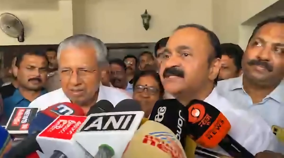 "எல்லா விஷயங்களிலும் ஒன்றாக நிற்க முடியாது" - பினராயி விஜயனைச் சந்தித்த வி.டி.சதீசன் கூறியது என்ன?