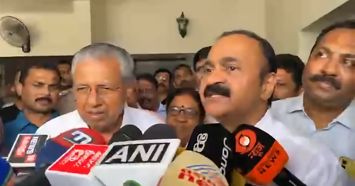 "எல்லா விஷயங்களிலும் ஒன்றாக நிற்க முடியாது" - பினராயி விஜயனைச் சந்தித்த வி.டி.சதீசன் கூறியது என்ன?