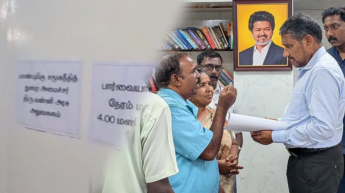 'எல்லாருக்காகவும் திறந்திருக்கும் கதவு!' - தலைமைச் செயலகத்தில் கவனம் ஈர்க்கும் அமைச்சர் வன்னிஅரசு!