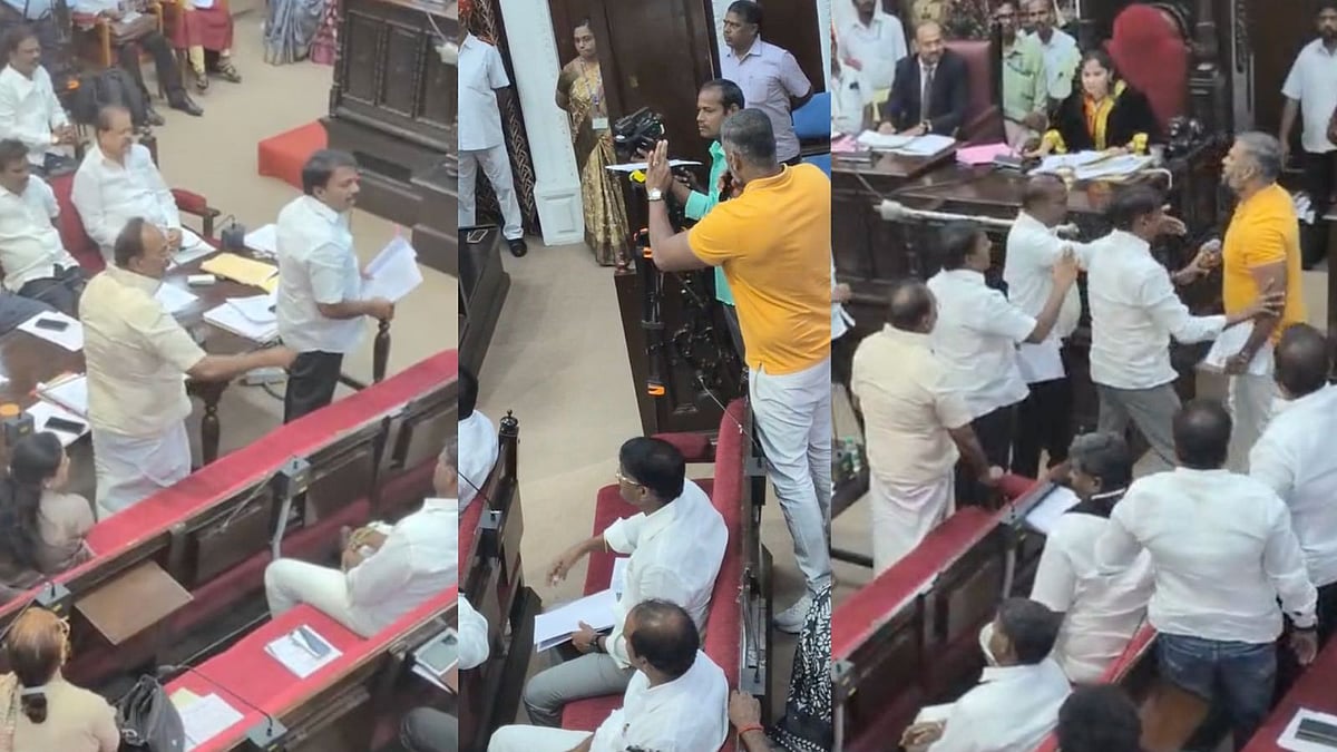 விமர்சித்த அதிமுக கவுன்சிலர்; அடிக்க பாய்ந்த திமுக கவுன்சிலர்கள்! - மாநகராட்சி கூட்டத்தில் கடமுடா!