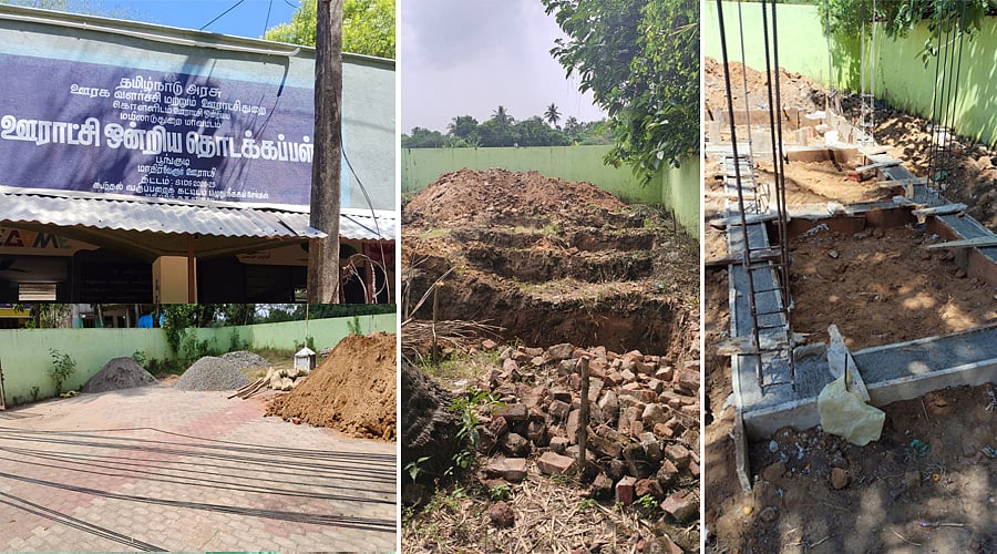மயிலாடுதுறை: கிடப்பில் போடப்பட்ட நிதி ஒதுக்கீடும் எட்டு மாதங்கள் கழித்து தொடங்கிய பணியும்!