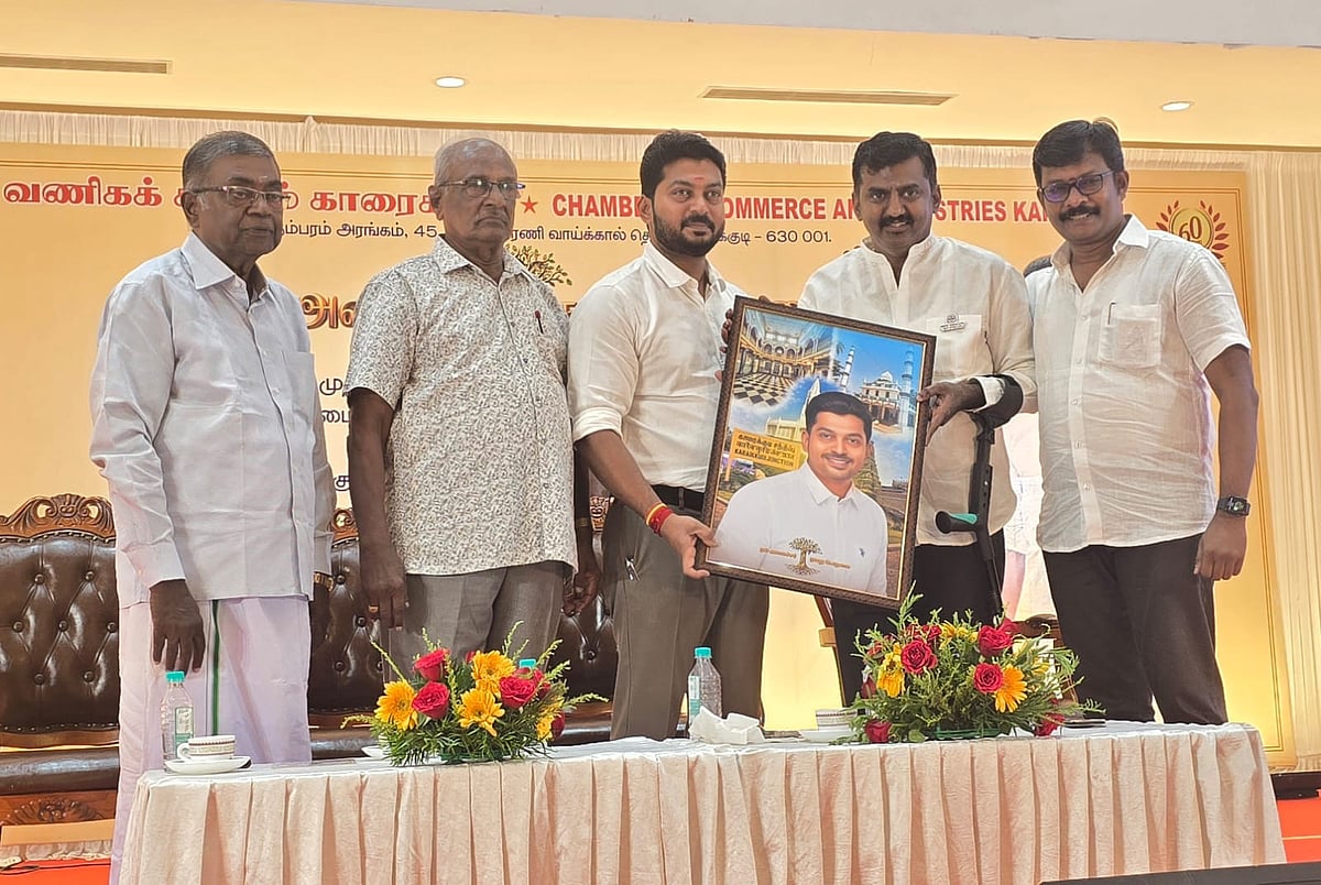 மாண்புமிகு இயற்கை வளங்கள் அமைச்சர் டாக்டர் டி.கே. பிரபு அவர்களுக்கு பாராட்டு விழா!