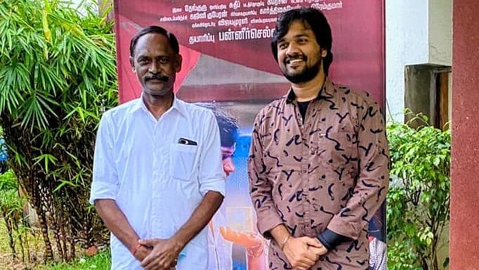 `அப்பாவை ரஜினி சார் கூட்டி வரச் சொன்னார், அதுக்குள்ள...' - மனம் கலங்கும் `லொள்ளு சபா' ஜீவா 