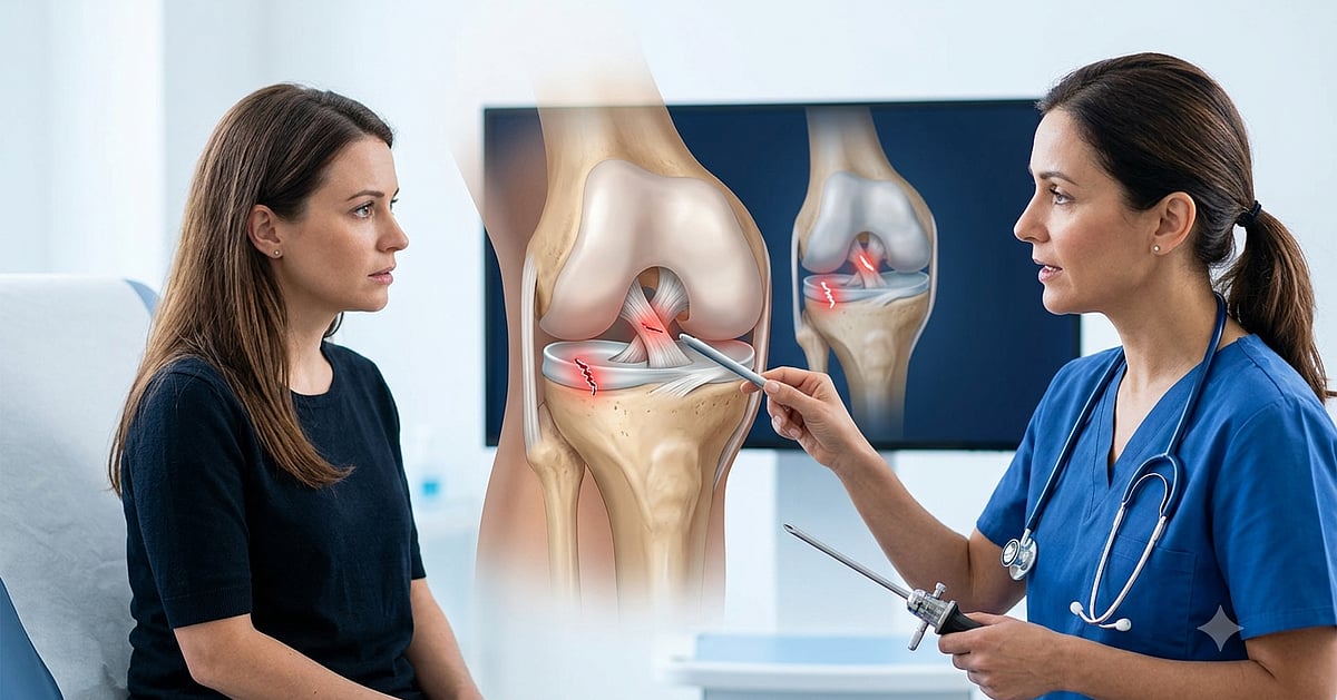 Doctor Vikatan: பைக்கிலிருந்து விழுந்ததால் கால் மூட்டு கிழிசல்; பிசியோதெரபி மட்டும் போதுமா?