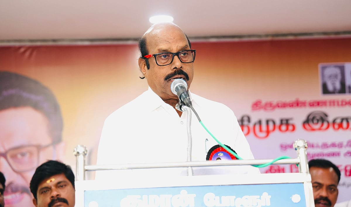 "நான் எந்தக் குற்றமும் செய்யாதவன்; நீதிமன்றத்தில் நீதியை எதிர்பார்த்து நிற்கிறேன்" - எ.வ.வேலு பேச்சு