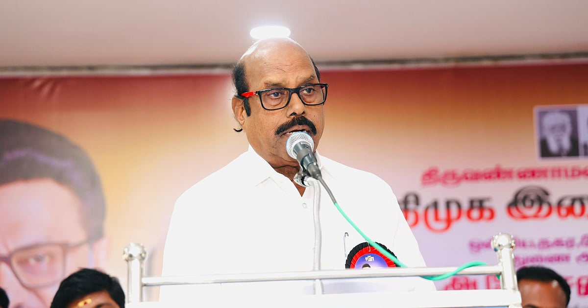 "நான் எந்தக் குற்றமும் செய்யாதவன்; நீதிமன்றத்தில் நீதியை எதிர்பார்த்து நிற்கிறேன்" - எ.வ.வேலு பேச்சு