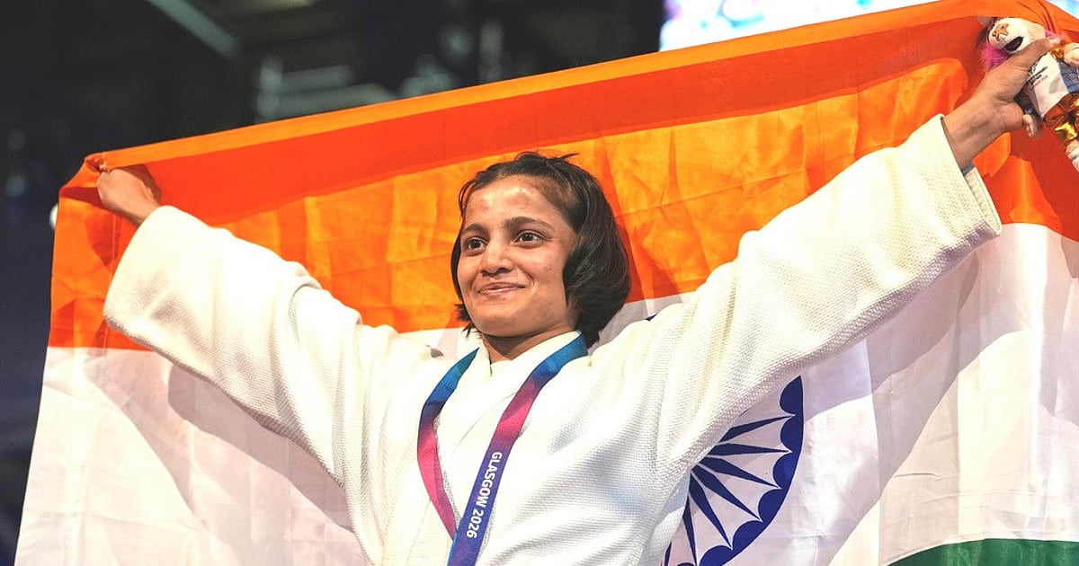 தந்தையின் கனவு, மகளின் வரலாறு... ஜூடோவில் இந்தியாவுக்கு முதல் காமன்வெல்த் தங்கம் வென்ற அஸ்மிதா டே!
