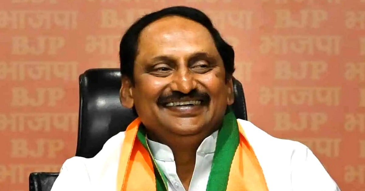 ஆர்.எஸ்.எஸ்ஸின் நண்பர், விஷ்ணு ரெட்டியின் உறவினர்.. கிரண்குமார் ரெட்டி தமிழ்நாட்டின் ஆளுநரா?
