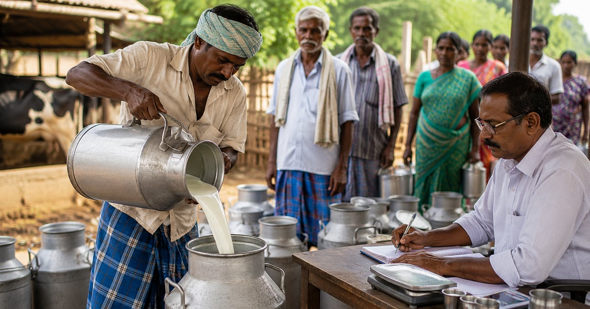 பால் கொள்முதல் விலை ரூ.44 ஆக உயர்வு: முதல்வர் விஜய் அறிவிப்பு
