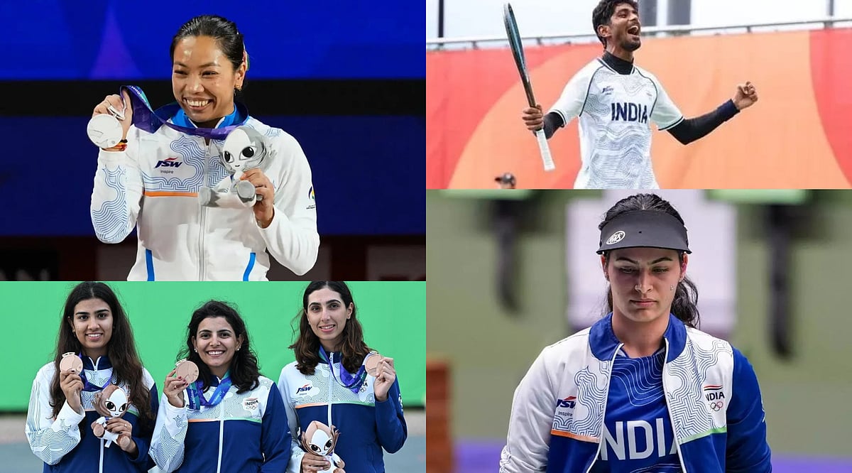 Asian Games: வெயிட்லிஃப்டிங், சாஃப்ட் டென்னிஸில் பதக்கங்களை குவித்த இந்தியா - ரவுண்ட்அப்!