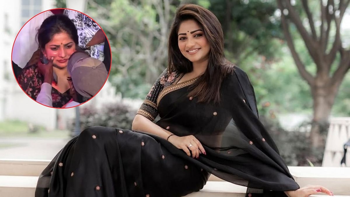 Rachita Ram: கன்னத்தைக் கிள்ளிய ரசிகர்; ``அந்த அன்பை ரசிக்கிறேன்..." - நடிகை ரச்சிதா ராம்