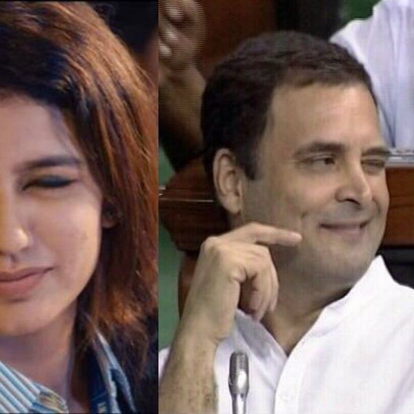 ப்ரியா வாரியார் ராகுல் மிஸ்ட்ரி கெமிஸ்ட்ரி ஹேய் சூப்பரப்பு Rahul Gandhi Winking Video 3044