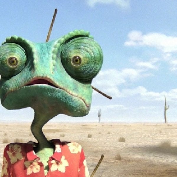 ஒரு ‘கைப்புள்ள’ பச்சோந்தி, கெளபாய் ஆன கதை! #Rango | Rango movie review ...