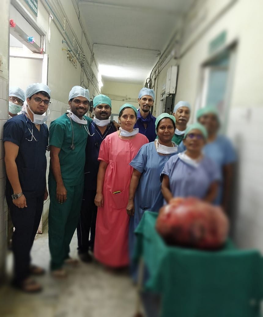 அலட்சியத்தால் வளர்ந்த 20 கிலோ புற்றுநோய்க்கட்டி அகற்றம்! சென்னை அரசு