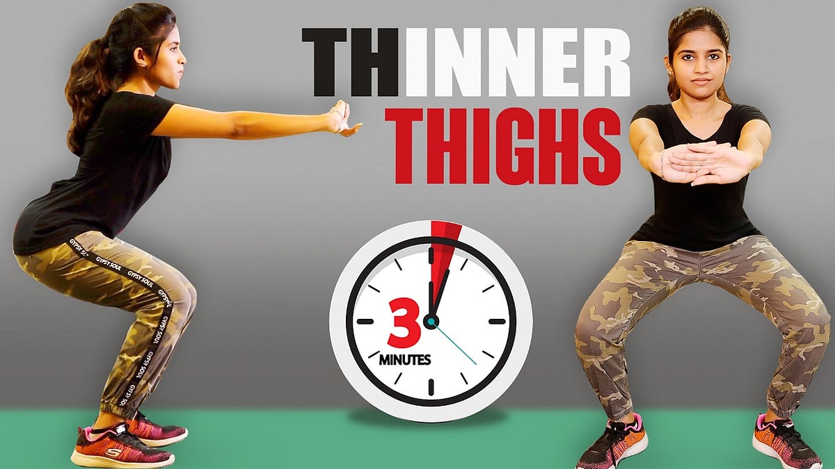 3 ways to slim your thighs Thigh Easy Workout Tips Say Swag Vikatan