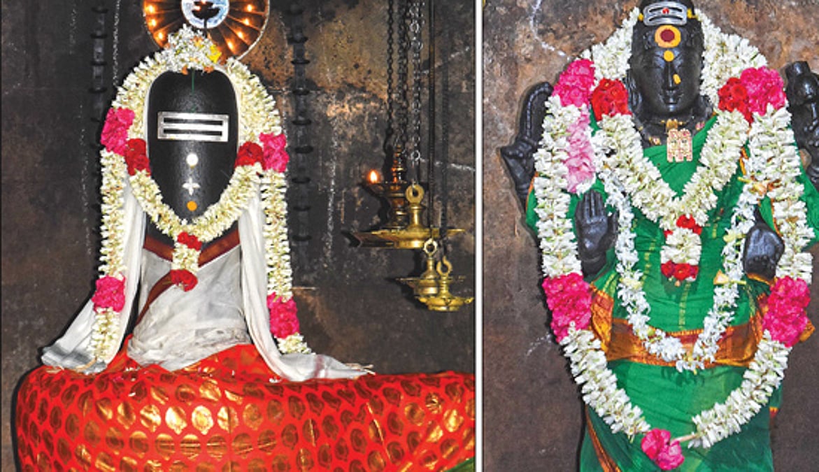 Sakthi Vikatan - 20 October 2020 - வெள்ளெருக்கு இலையில் தயிரன்னம் பிரசாதம்! - திருமங்கலக்குடி மங்களாம்பிகை|Arulmigu Mangalambika Udanurai Prananadeswarar Temple in Thirumangalagudi - Vikatan