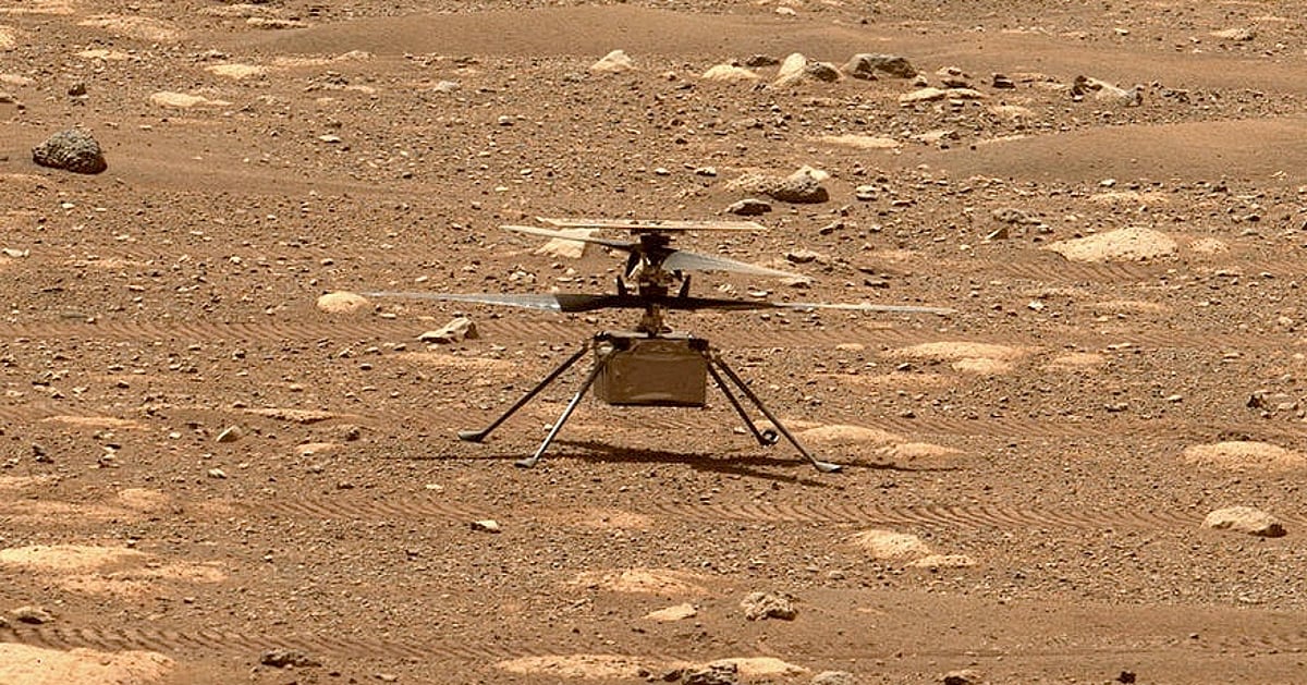 Ingenuity: செவ்வாயில் பறந்த குட்டி ஹெலிகாப்டர்... நாசாவின் மற்றுமொரு ...