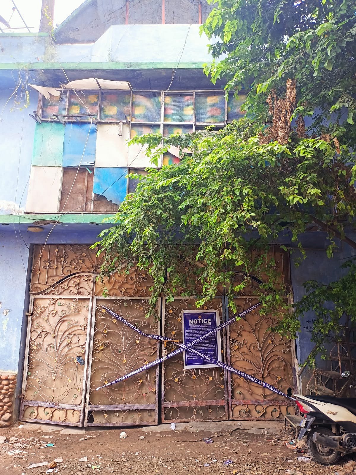 மாநகராட்சி நோட்டீஸ்