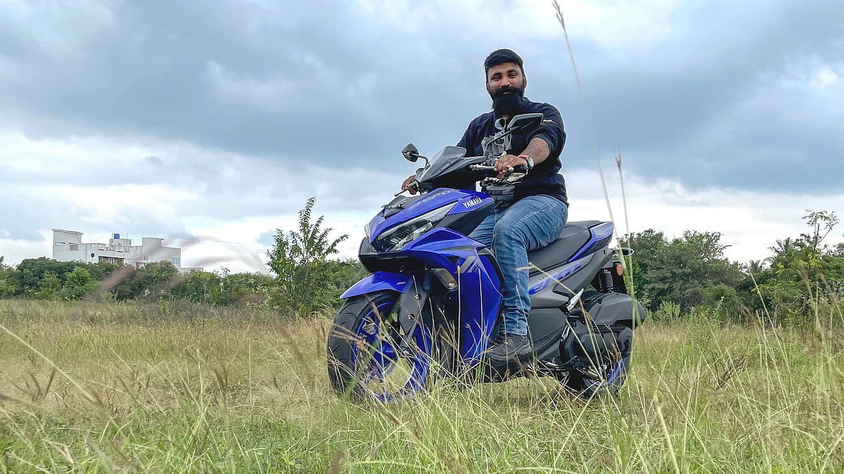 Yamaha Aerox 155: பெரிய இன்ஜின் பெர்ஃபாமன்ஸ் ஸ்கூட்டர்! | Test Ride ...