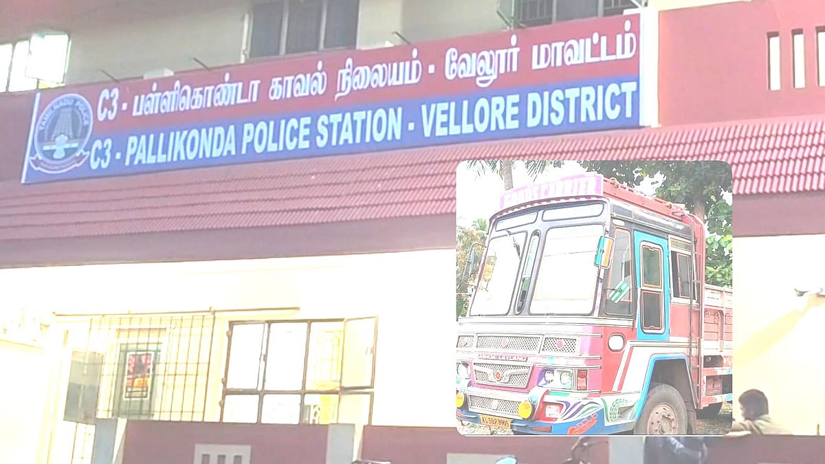 48 பண்டல்களில் கட்டுக்கட்டாகப் பணம்; காரிலிருந்து லாரிக்கு ஷிஃப்ட்; வேலூரில் சிக்கிய கேரள கும்பல்! | vellore police arrested 4 along with cash loaded lorry and a car investigation goes on