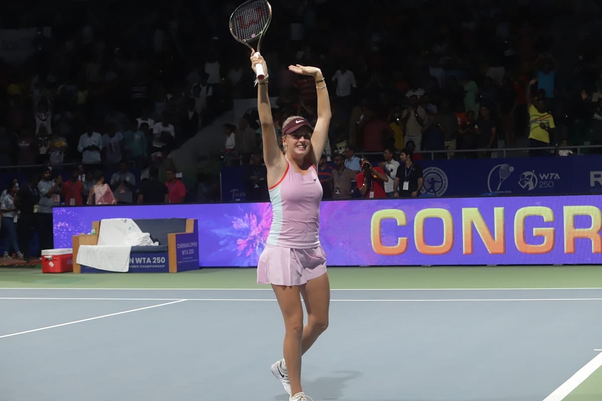 WTA Chennai Open 2022 Day 6 இரண்டாவது செட்டில் கம்பேக் கொடுத்த Linda