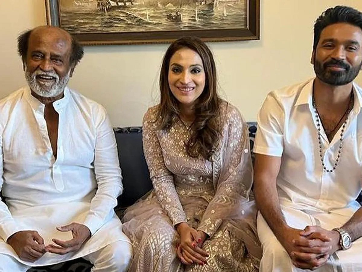 Dhanush: `மகனே வா! - யாத்ராவை  கட்டியணைத்து நெகிழ்ந்த தனுஷ், ஐஸ்வர்யா; வாழ்த்திய ரஜினி