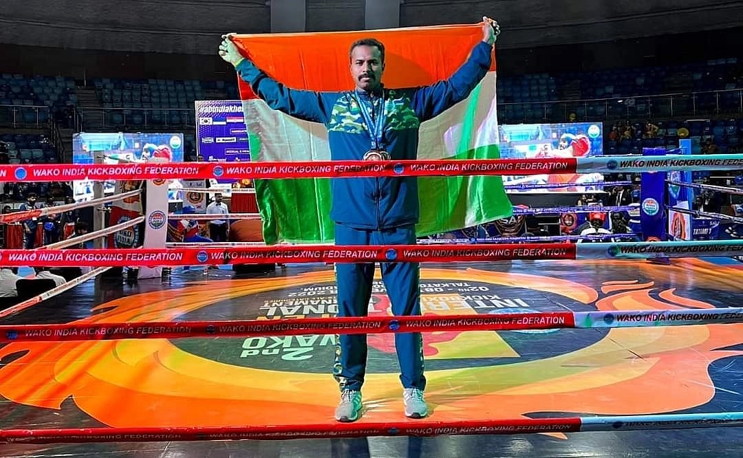 ``உலகக் கோப்பை கிக் பாக்ஸிங்கில் தங்கம் வெல்ல வேண்டும்