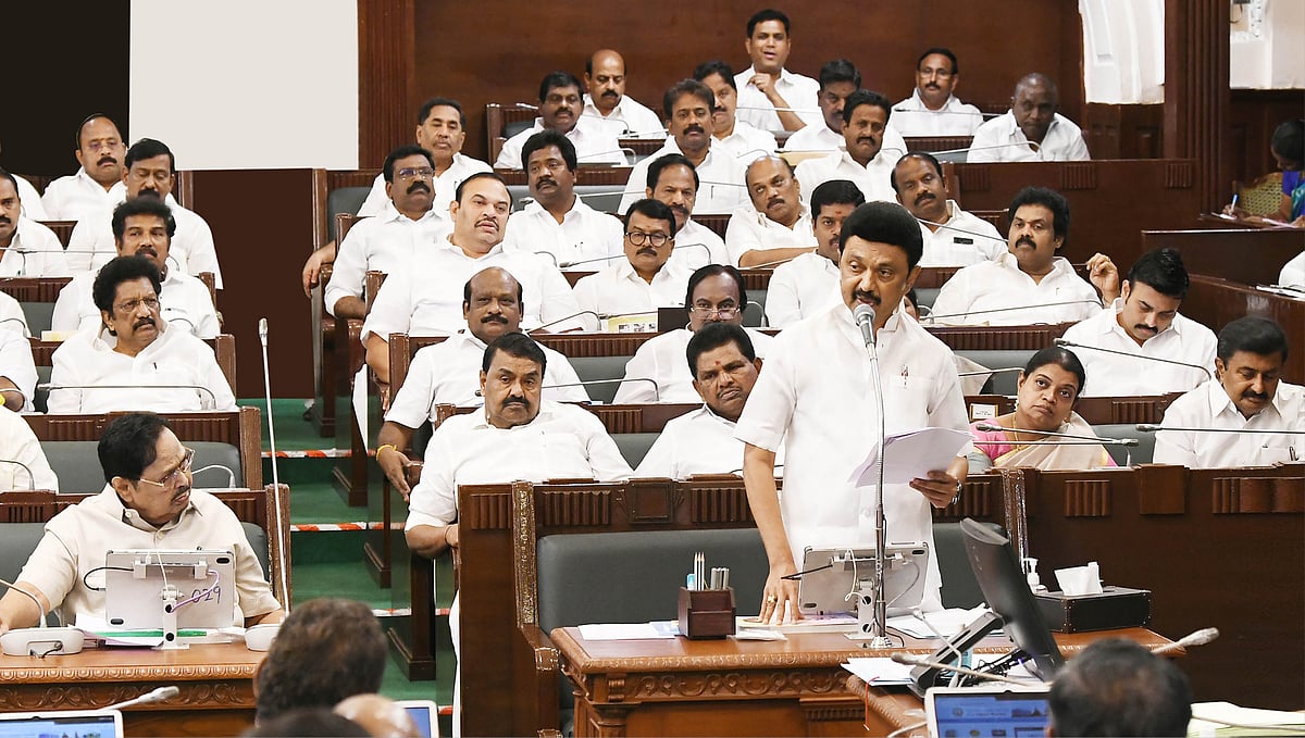 மேலே பாம்பு, கீழே நரிகள், குதித்தால் அகழி... - சட்டப்பேரவையில் முதல்வர் ஸ்டாலின்